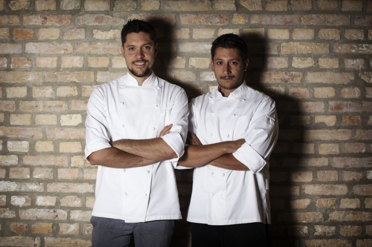 Stefano e Mattia Manias, chef del ristorante di famiglia Al Cjasal
