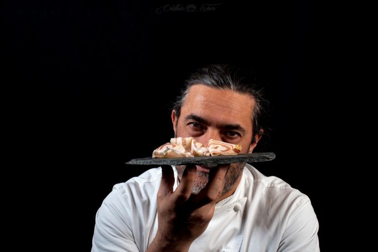 Lo chef Stefano Masanti, de Il Cantinone di Madesi