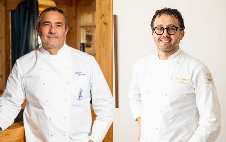 Gli chef Stefano Masanti e Alessandro Negrini, val