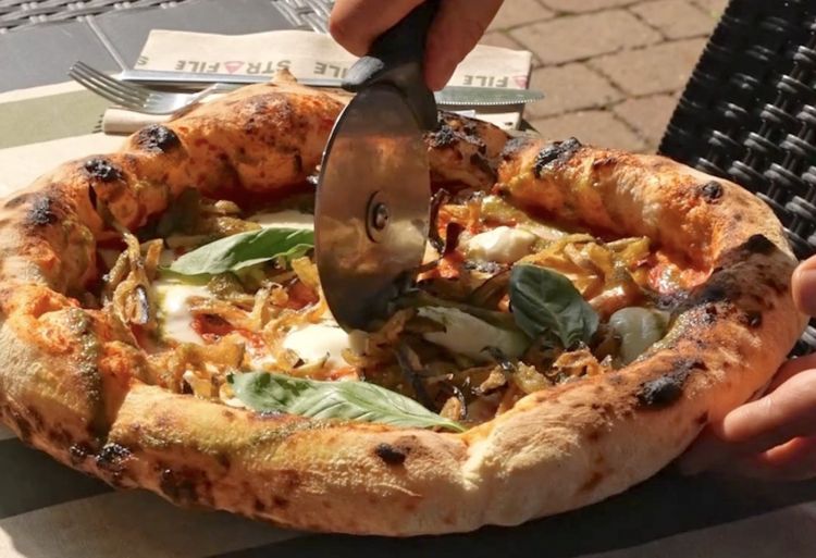 ...e le pizze
