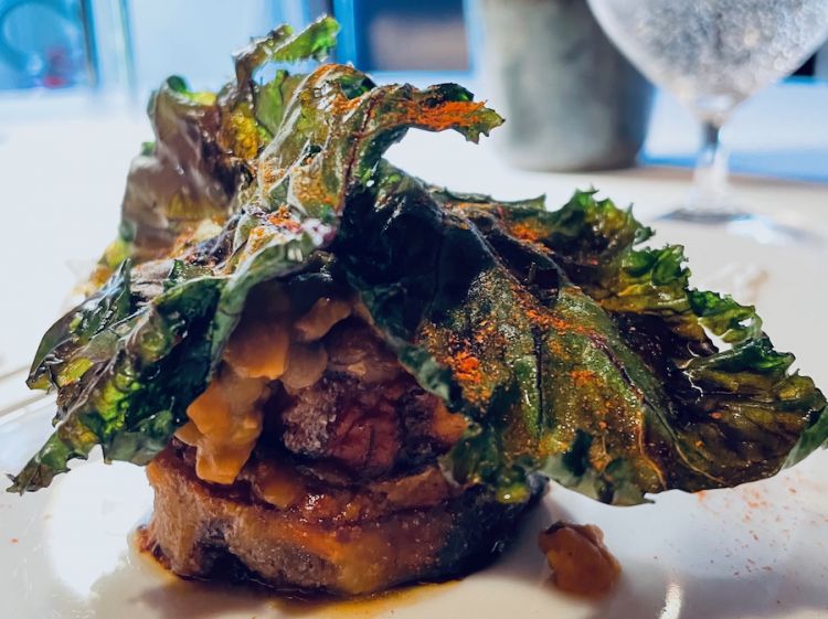 Lasagna di s-foglie circolare e vegetale
