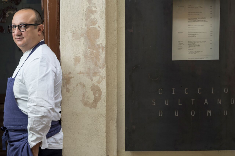 Ciccio Sultano, chef del ristorante Duomo, due ste