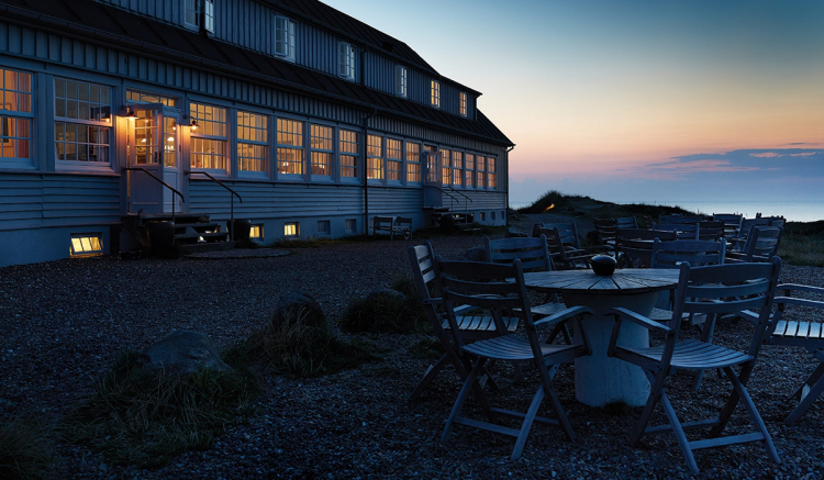 Svinkløv Badehotel before the fire 
