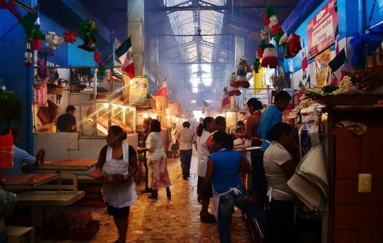 Uno dei favolosi mercati di Oaxaca
