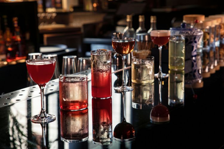 I cocktail della serata al Bulgari Hotel di Milano