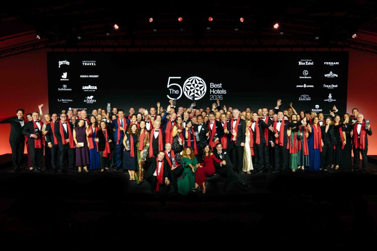 Foto finale della cerimonia dei The World’s 50