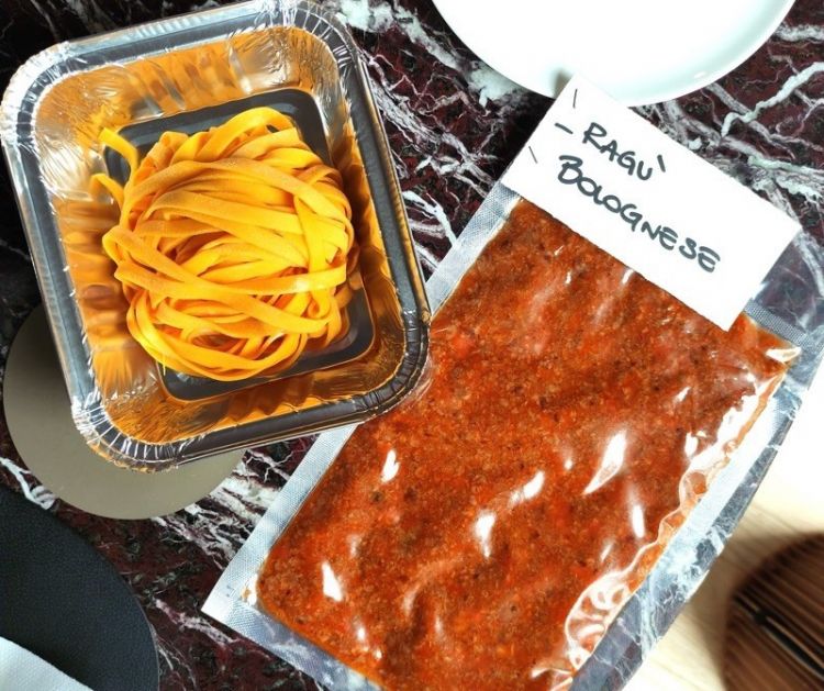 Tagliatelle alla bolognese di Altrimenti
