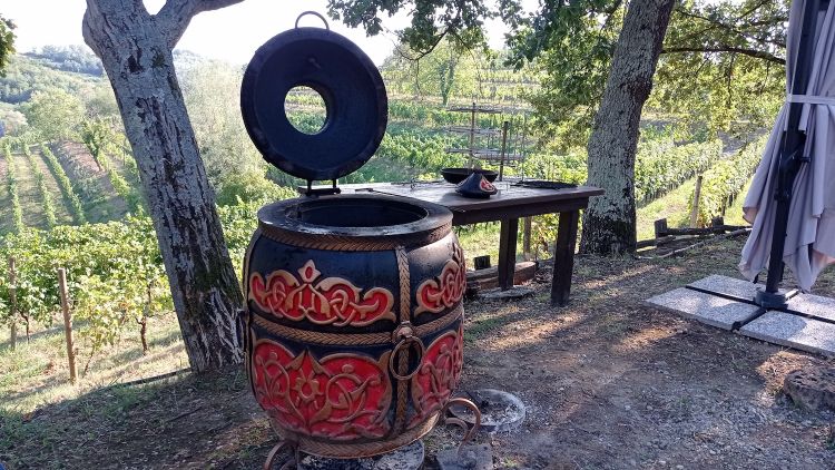 Il forno tandoori del Ronchi Rò