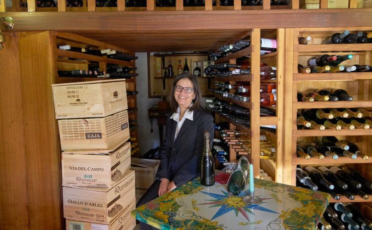 Mariella Caputo, sorella di Alfonso e prima sommelier donna in Campania