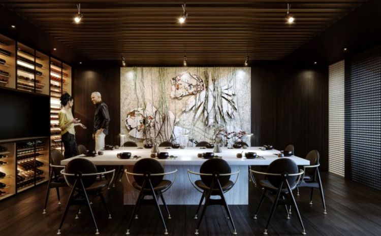 La tavola del ristorante Yezi a Roma