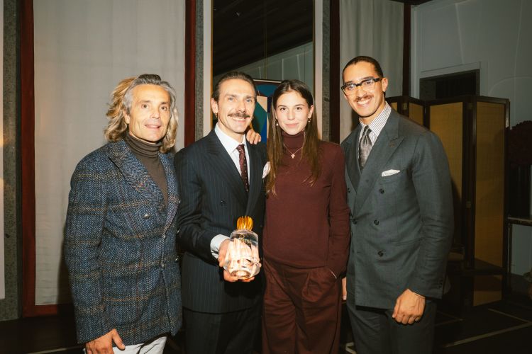 I protagonisti del lancio di Presobene gin: a part