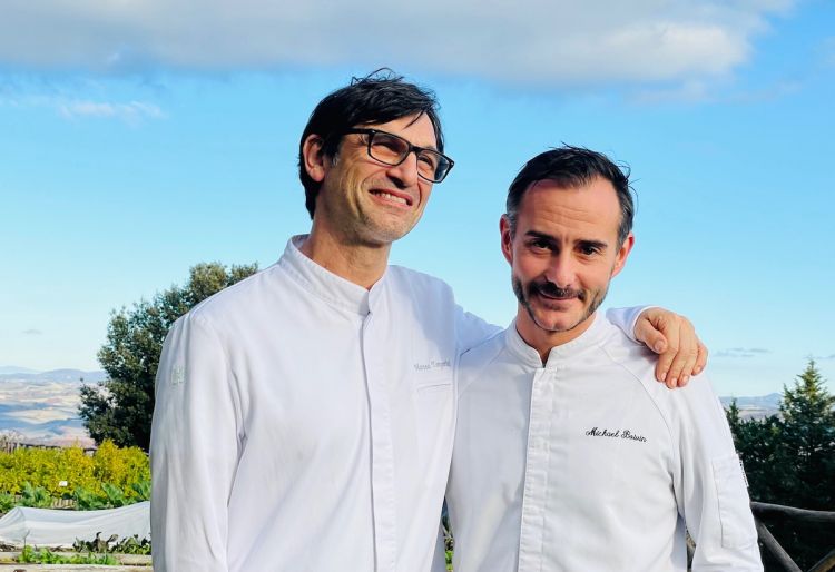 Matteo Temperini e Michael Boivin, lo chef e il pa