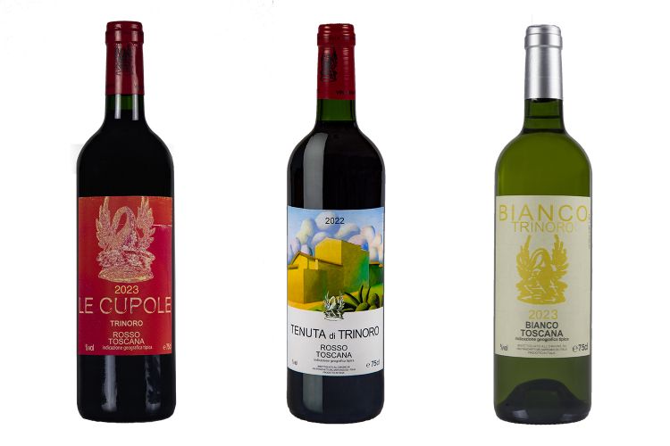 Le Cupole, Tenuta di Trinoro e Trinoro Bianco
