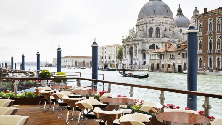 La Terrazza Club del Doge, hotel Gritti Palace a Venezia

