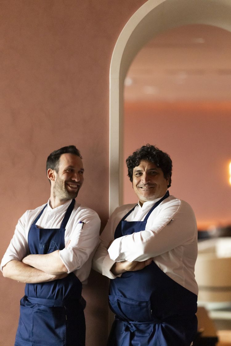 Francisco Rosciano e Mauro Colagreco.&nbsp;Foto di @Matteo Carassale
