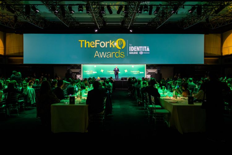 Un momento di una passata edizione del TheFork Awards
