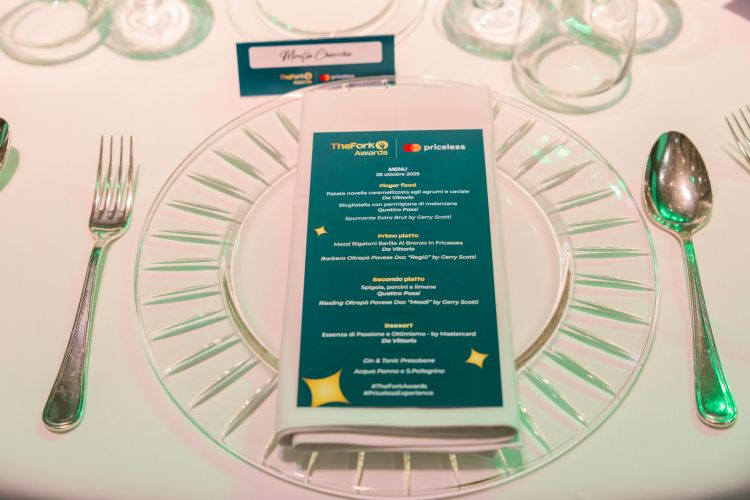 Il menu della serata firmato Fabrizio Mellino e Chicco Cerea
