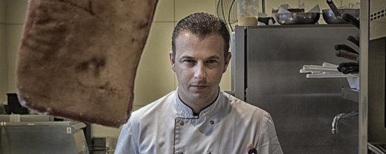 Thomas Locus, chef at Bistro Margaux in Sint-Marte