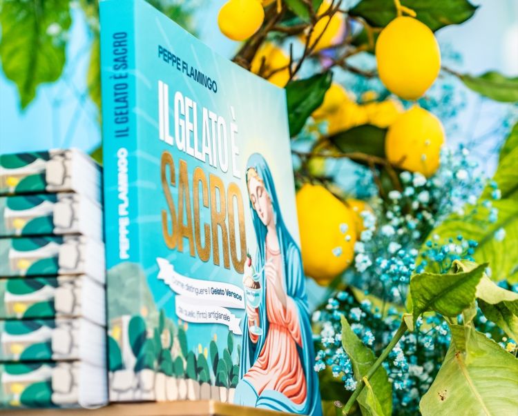 La copertina del libro Il gelato è sacro di Pep
