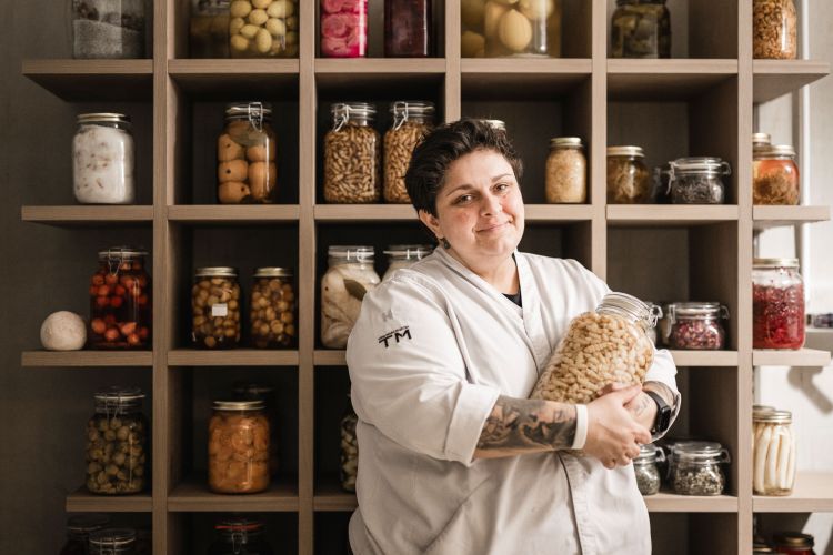 La chef Tina Marcelli, classe 1986, originaria de