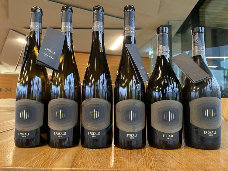 La verticale di Epokale Gewürztraminer Spätlese