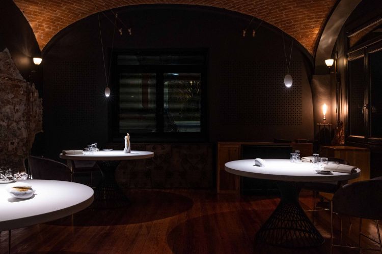 Un'immagine della sala della Trattoria Zappatori a Pinerolo