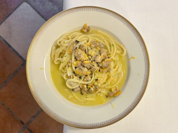 Linguine alle vongole
