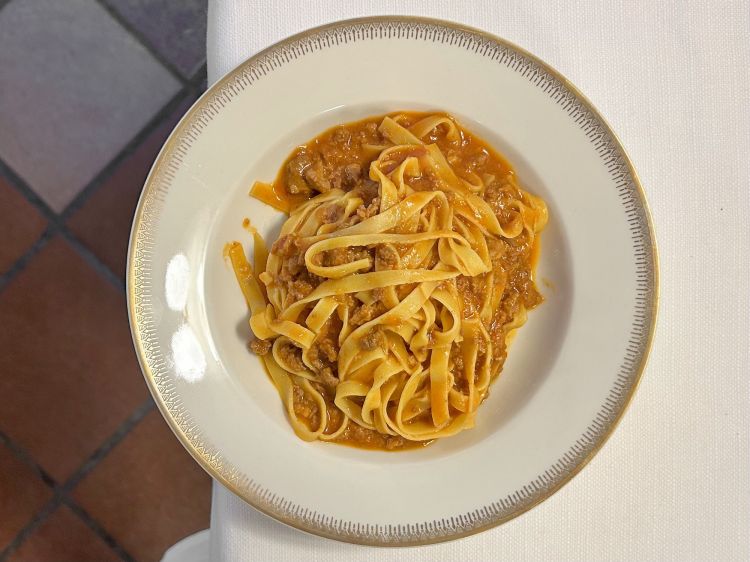 Tagliatelle al rag&ugrave;
