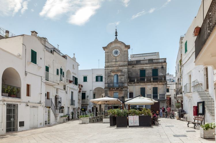 Uno scorcio di Cisternino
