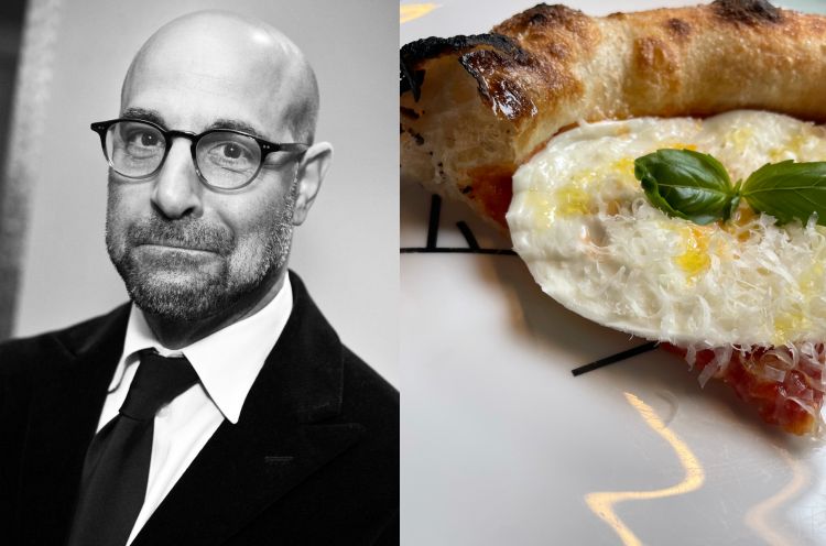 L'attore statunitense Stanley Tucci, al cuore 