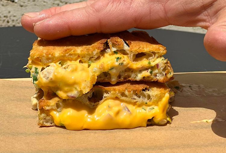 La pizza ispirata al Tuna melt di Pizza Chef a Rom