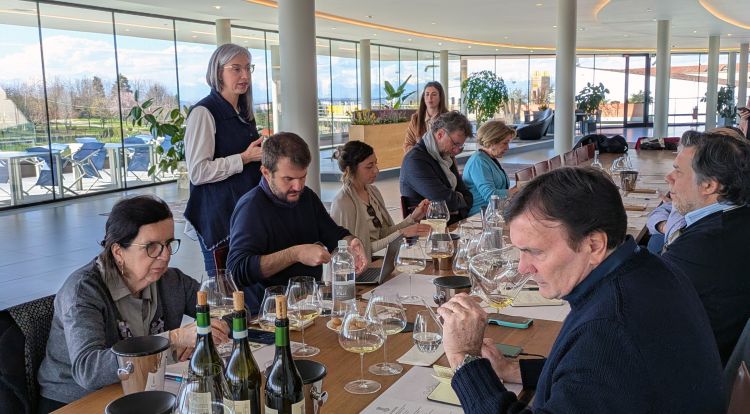La degustazione condotta da Francesca Vaira