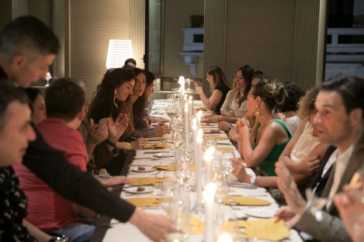 Un momento di Con l'arte si mangia a giugno 2019 (ph. Nicola Gnesi Studio)