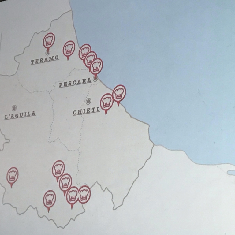 La mappa dei locali aperti in Abruzzo dai "Romito boys"
