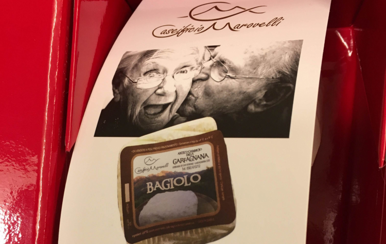 Bagiolo: un formaggio che nasce da un bacio. E che dal 2013 al 2016 si è aggiudicato il Merano Culiaria Award del Merano Wine Festival, mentre nel 2016 ha ricevuto il secondo premio di AlmaCaseus
