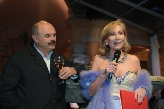 Marilisa Allegrini insieme a Oscar Farinetti