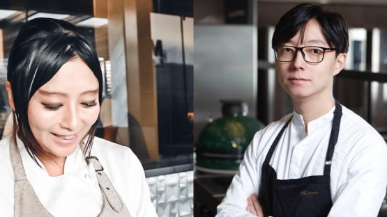 Chang Liu e Jun Giovannini, nuovi chef rispettivam