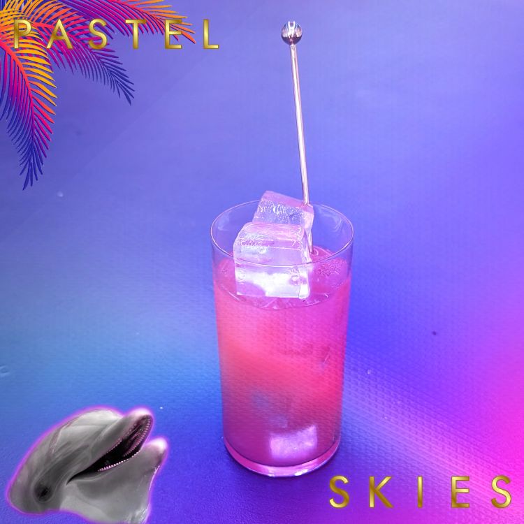 Il cocktail Pastel Skies con anguria e combawa
