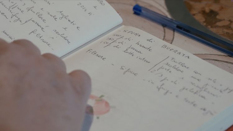 Gli appunti nel ricettario di Valeria Piccini