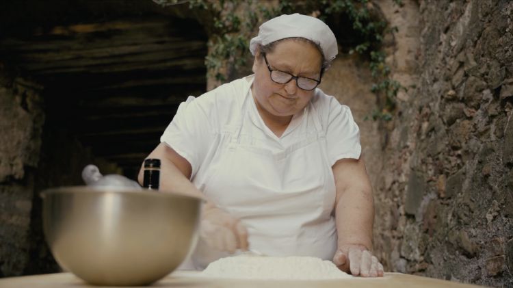 Valeria Piccini al lavoro