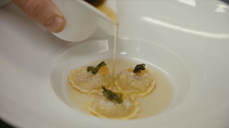 Un piatto del Da Caino
