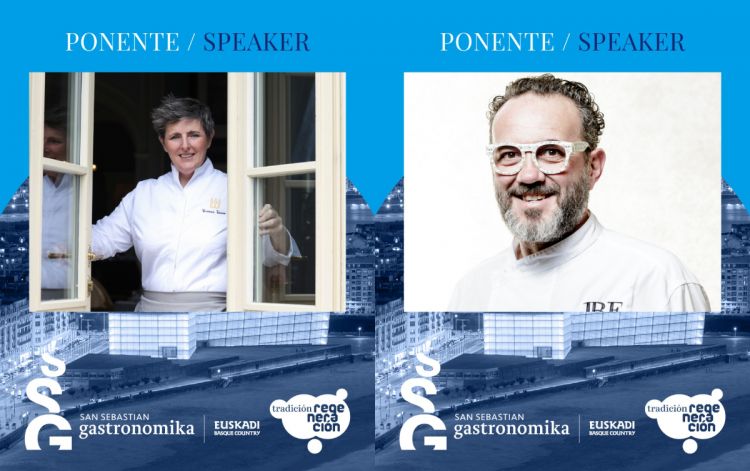 I due relatori italiani a Gastronomika 2025, Viviana Varese e Luigi Pomata
