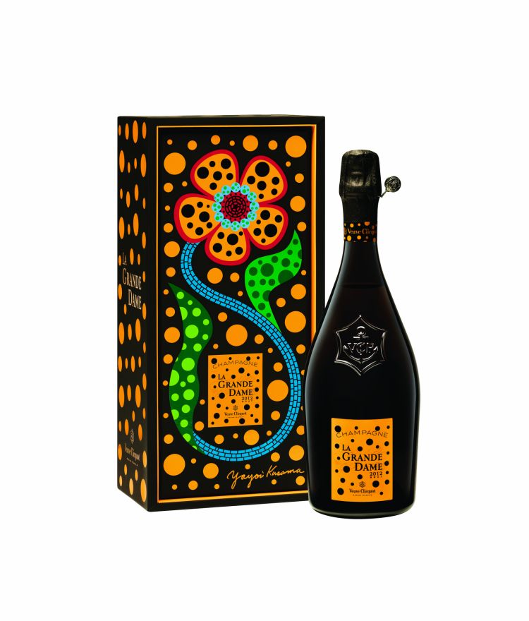 Colours, flowers and polka dots for a bottle that communicates joie de vivre
