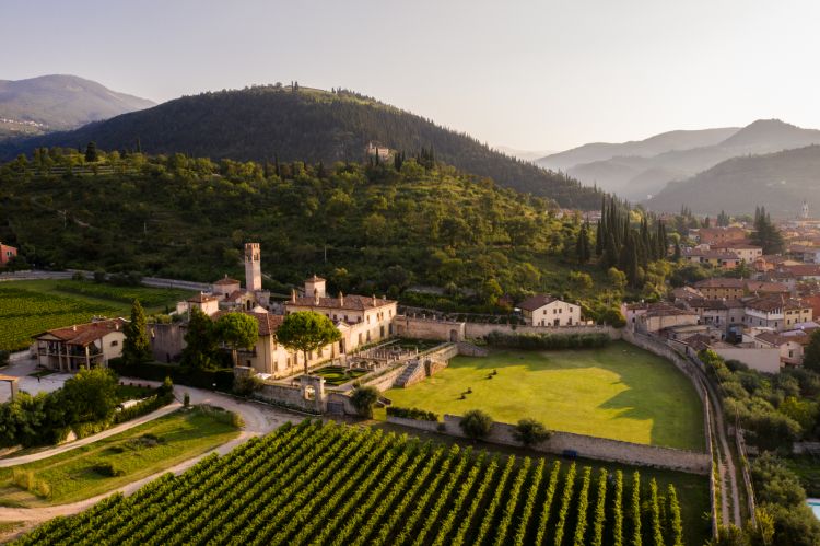 Villa della Torre, antica villa rinascimentale in Valpolicella, è la sede dell’azienda vitivinicola e di recente è stata trasformata in Wine & Art Relais
