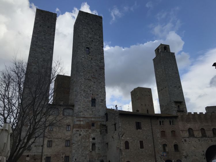 Le splendide torri di San Gimignano
