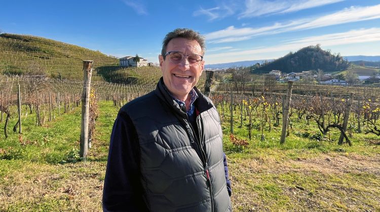 Franco Adami, presidente del Consorzio Tutela del Vino Conegliano Valdobbiadene Prosecco
