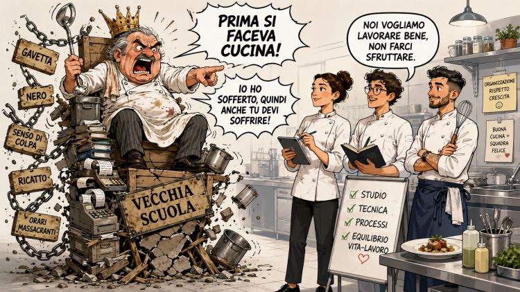 I boomer dela ristorazione versus i giovani loro s