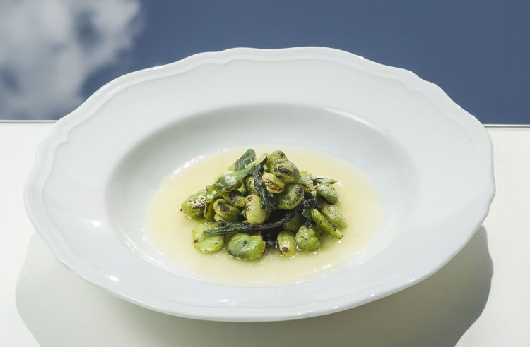 Gnocchetti di alghe, cannolicchi e pinoli