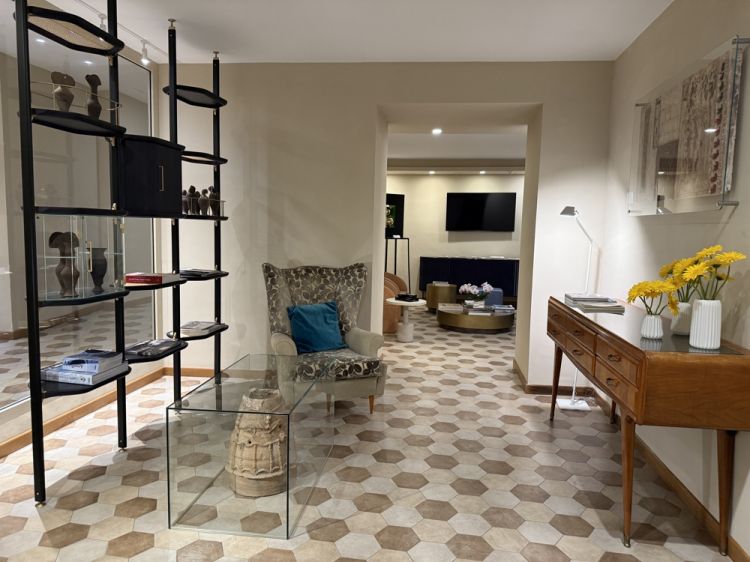 Gli interni di Villa Fiorella