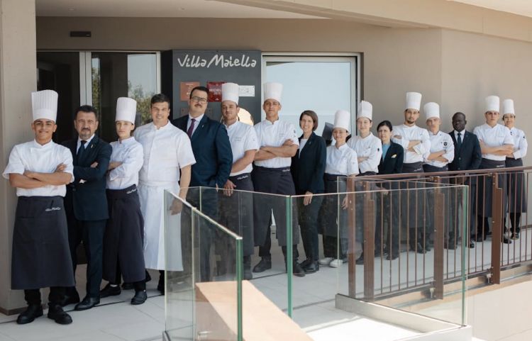 Foto di gruppo al Villa Maiella